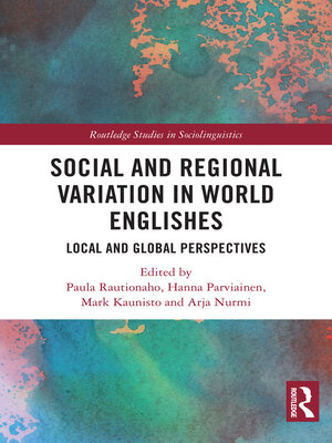 cover image of Social and Regional Variation in World Englishes